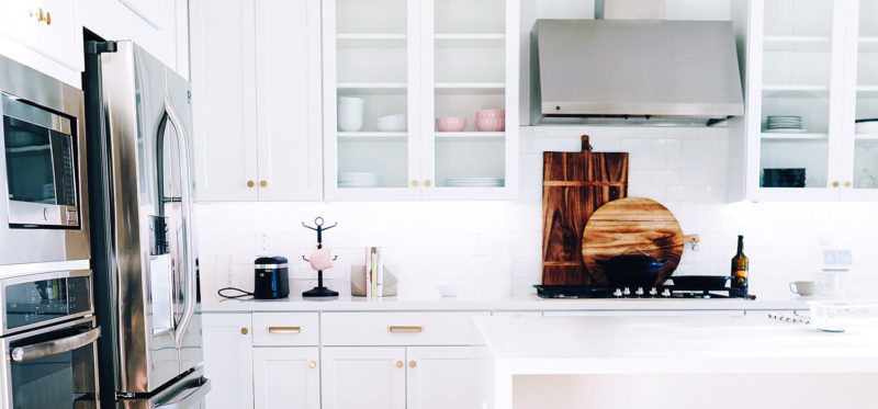 Clean White Kitchen